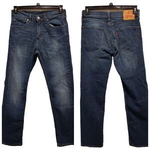 Levi's Men's 505 Blue Denim Medium Wash Pockets Straight Leg Jeans Sz W30 x L32